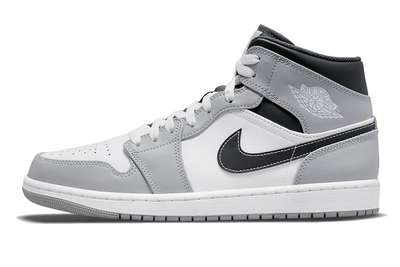 Nike Air Jordan 1 Mid Light Smoke Grey Anthracite - Sneakerliebe