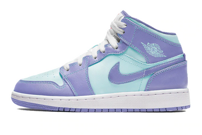 Nike Air Jordan 1 Mid Purple Aqua - Sneakerliebe