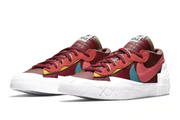Nike Blazer Low Sacai KAWS Red - Sneakerliebe