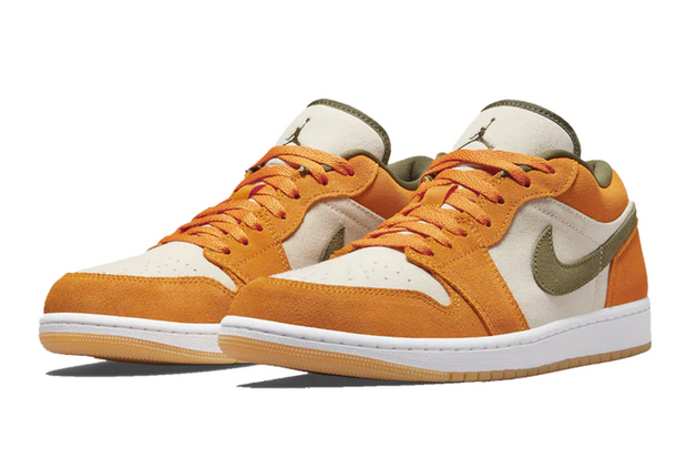 Nike Air Jordan 1 Low Orange Olive - Sneakerliebe